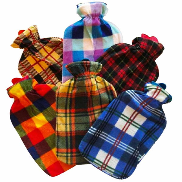 Nerox Termofor Polar Kılıflı Sıcak Su Torbası 2 lt - Karma Desen